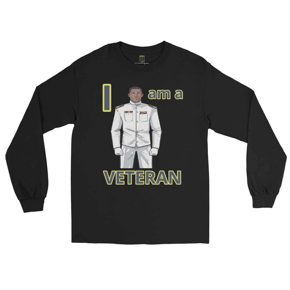I AM A VETERAN TOO FIFE Long Sleeve Shirt