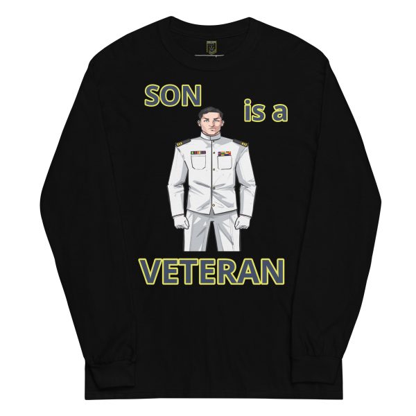 SON IS A VETERAN TOO FIFE Long Sleeve Shirt