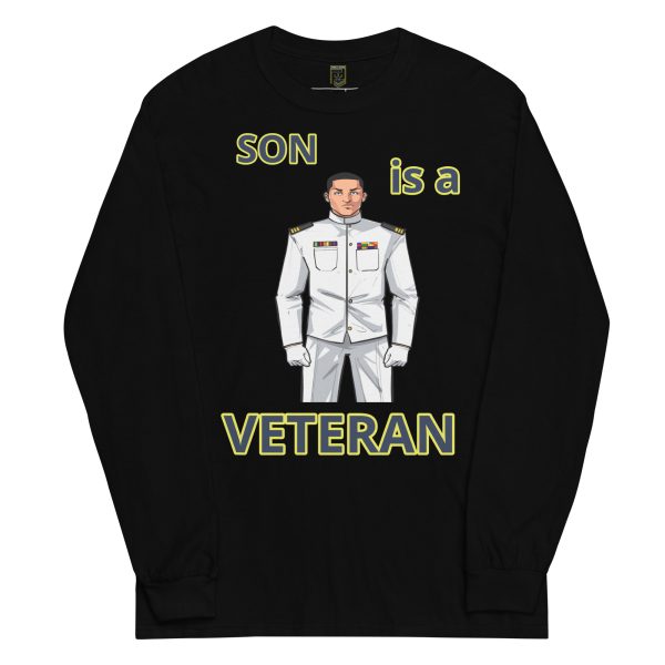SON IS A VETERAN TOO FIFE Long Sleeve Shirt