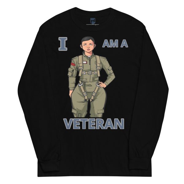I AM A VETERAN TOO FIFE Long Sleeve Shirt