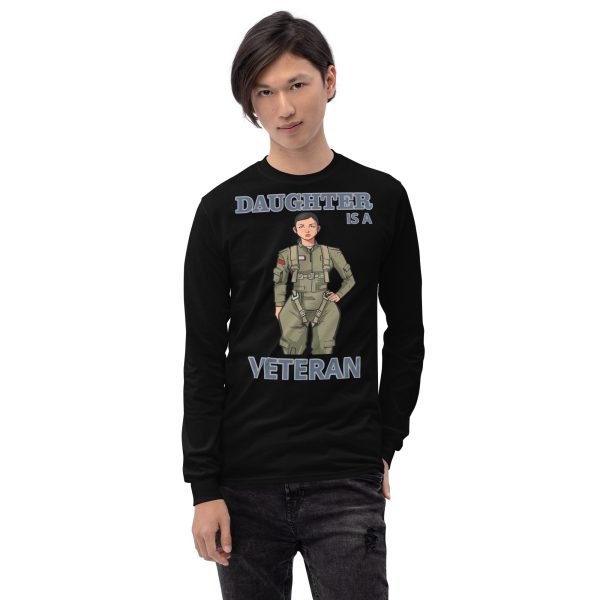 DAUGHTER IS A VETERAN TOO FIFE Long Sleeve Shirt