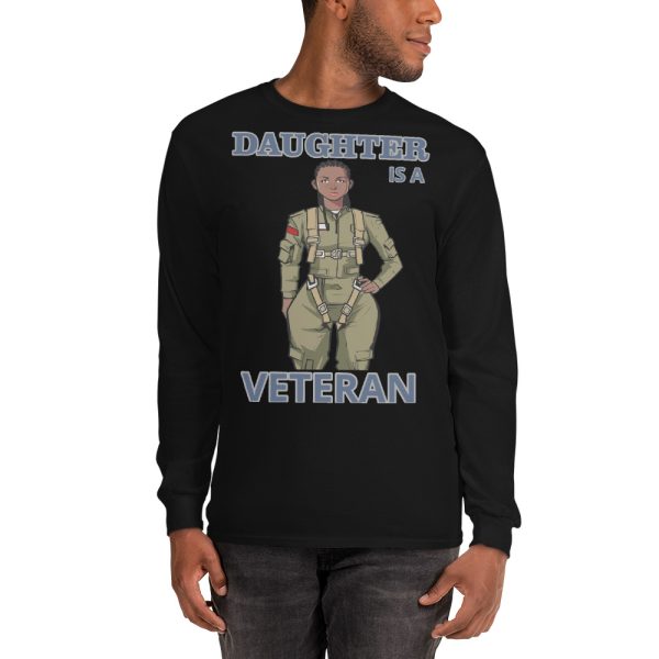 DAUGHTER IS A VETERAN TOO FIFE Long Sleeve Shirt