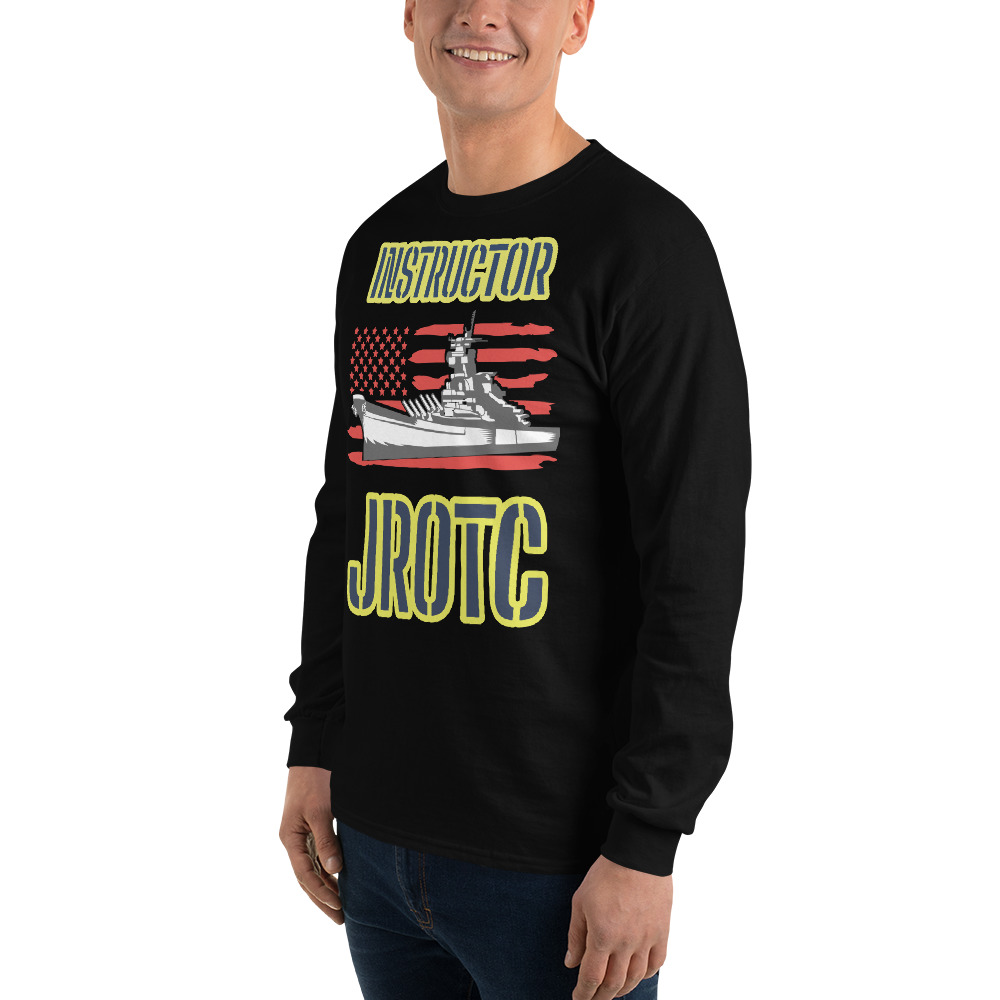 JROTC INTRUCTOR CLASS OF TOO SIKS Long Sleeve Shirt - Image 5