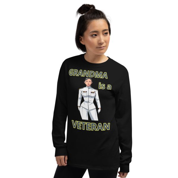 GRANDMA IS A VETERAN TOO FIFE Long Sleeve Shirt