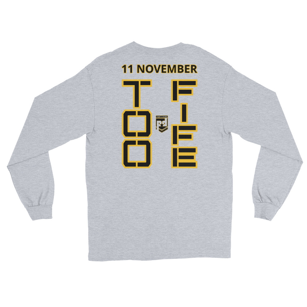 SPOUSE IS A VETERAN TOO FIFE Long Sleeve Shirt - Image 4