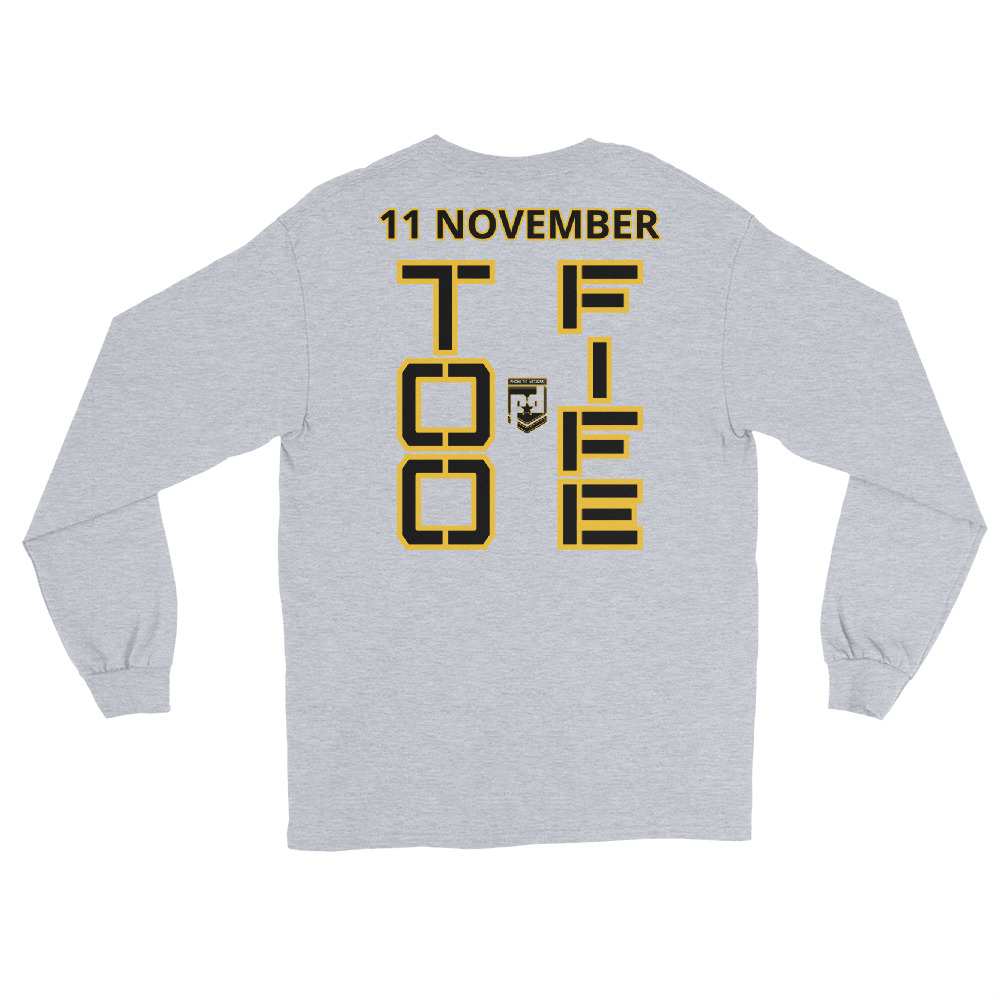 SPOUSE IS A VETERAN TOO FIFE Long Sleeve Shirt - Image 4