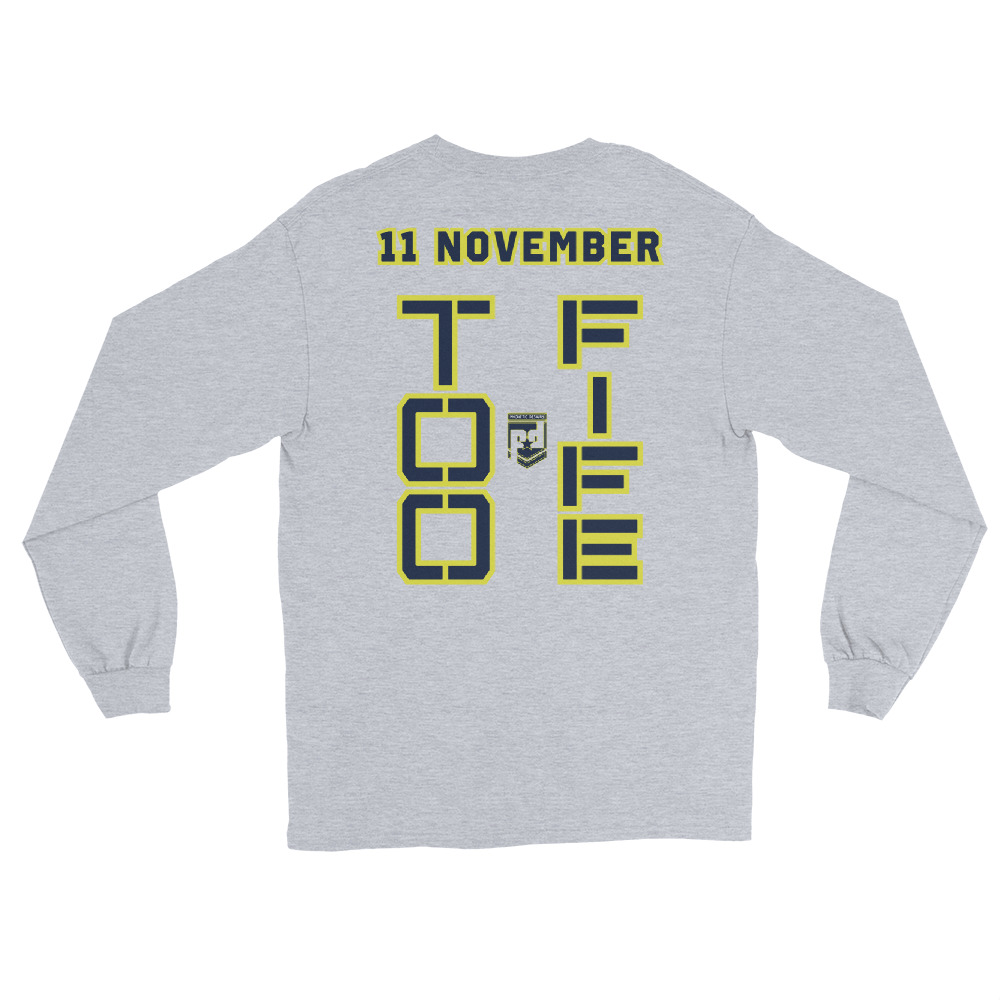 I AM A VETERAN TOO FIFE Long Sleeve Shirt - Image 4