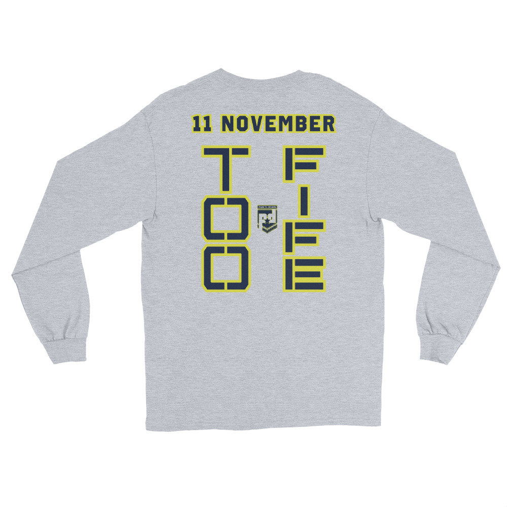 I AM A VETERAN TOO FIFE Long Sleeve Shirt - Image 4