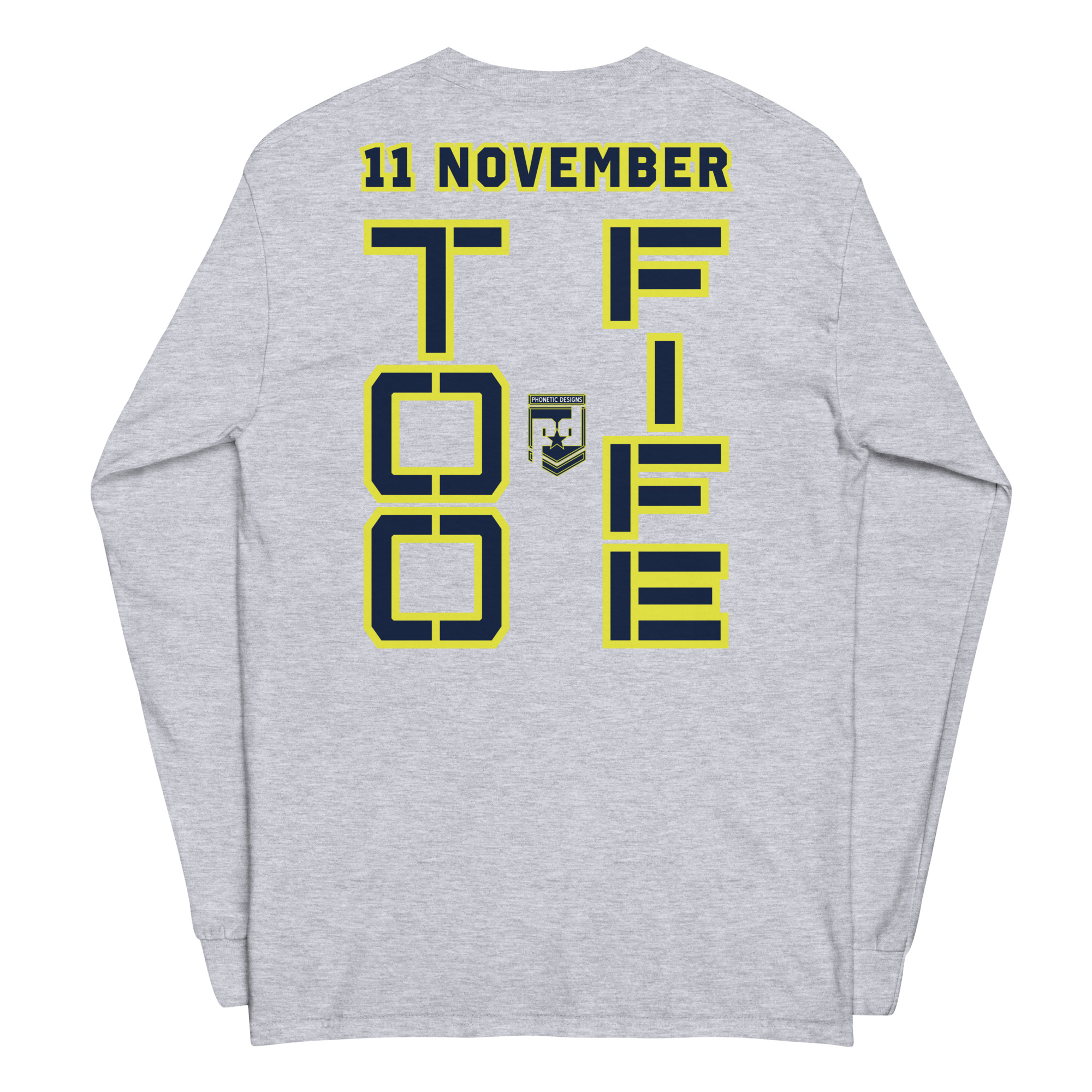 SON IS A VETERAN TOO FIFE Long Sleeve Shirt - Image 4