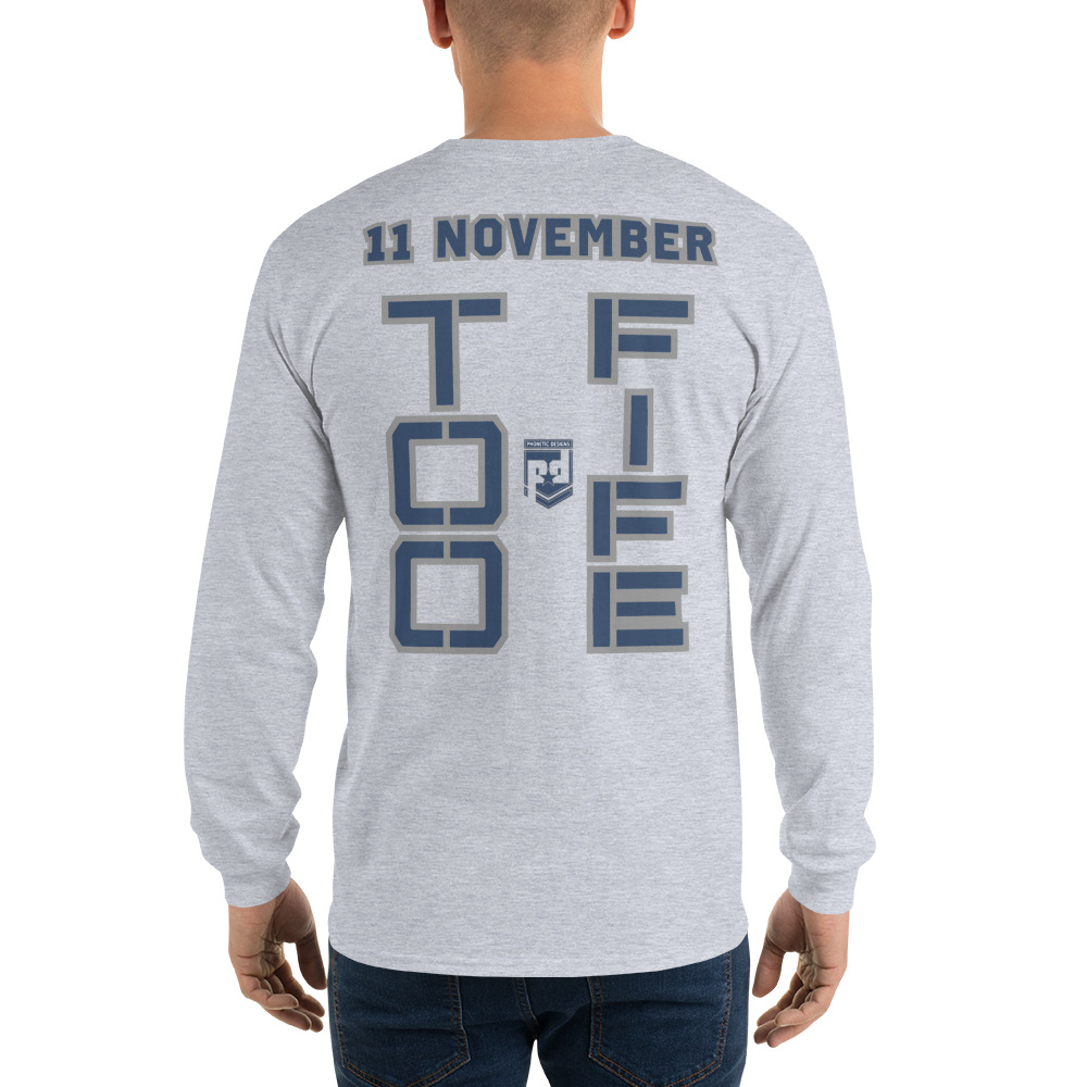 GRANDMA IS A VETERAN TOO FIFE Long Sleeve Shirt - Image 10