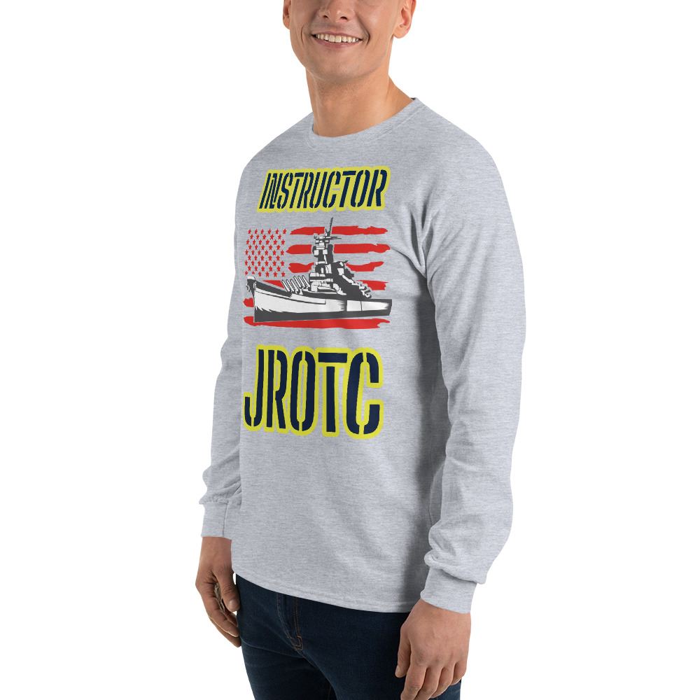 JROTC INTRUCTOR CLASS OF TOO SIKS Long Sleeve Shirt - Image 11