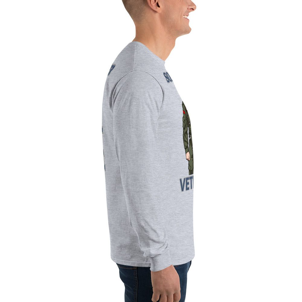 SON IS A VETERAN TOO FIFE Long Sleeve Shirt - Image 9