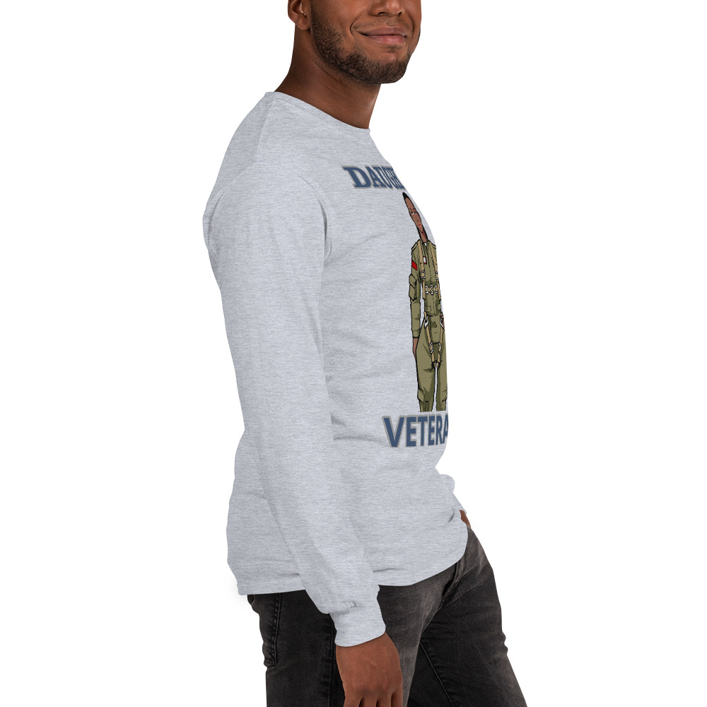 DAUGHTER IS A VETERAN TOO FIFE Long Sleeve Shirt - Image 11