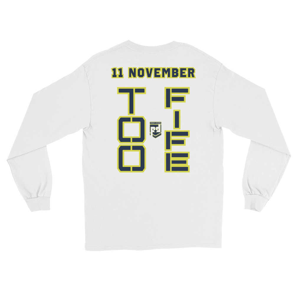 I AM A VETERAN TOO FIFE Long Sleeve Shirt - Image 6