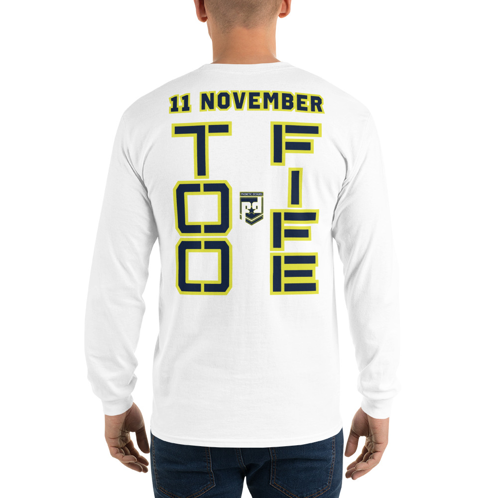 GRANDMA IS A VETERAN TOO FIFE Long Sleeve Shirt - Image 16