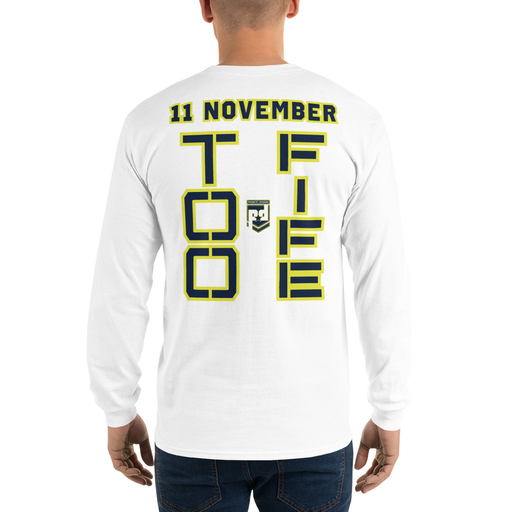 I SUPPORT VETERANS TOO FIFE Long Sleeve Shirt - Image 16