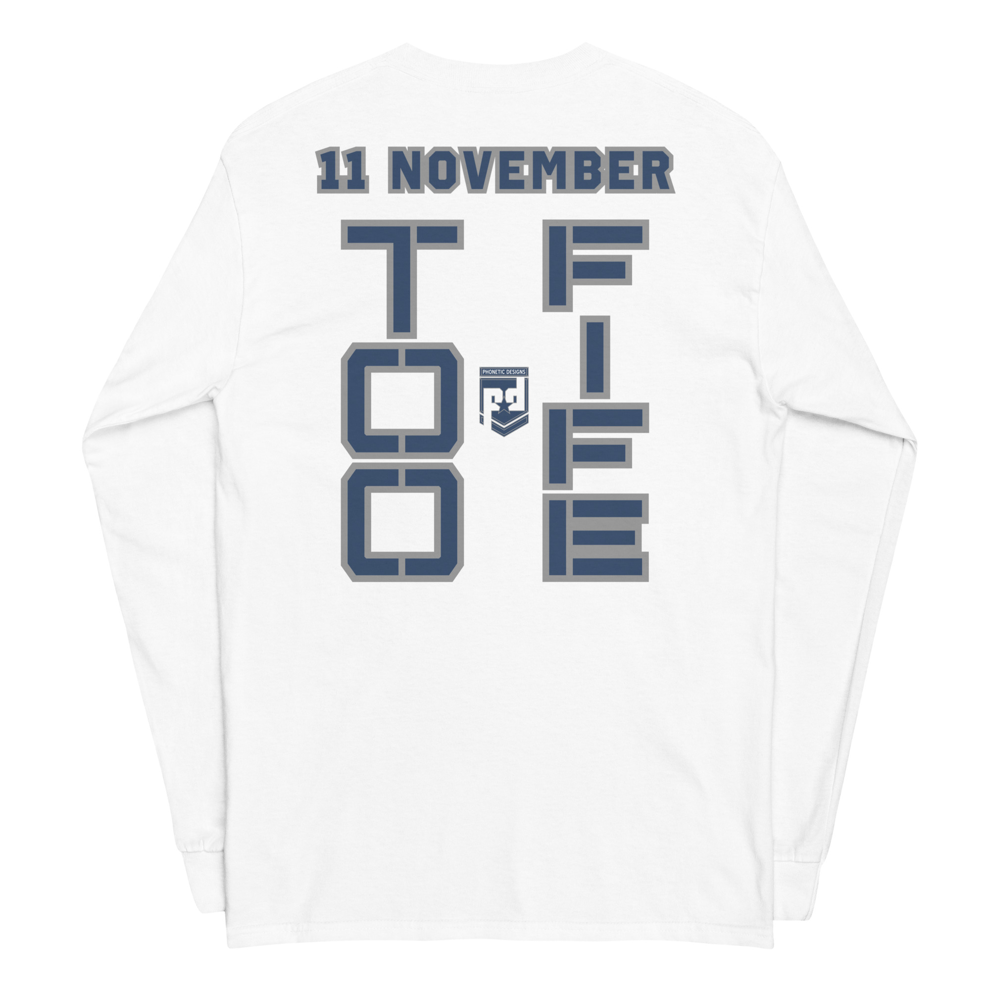 SPOUSE IS A VETERAN TOO FIFE Long Sleeve Shirt - Image 6