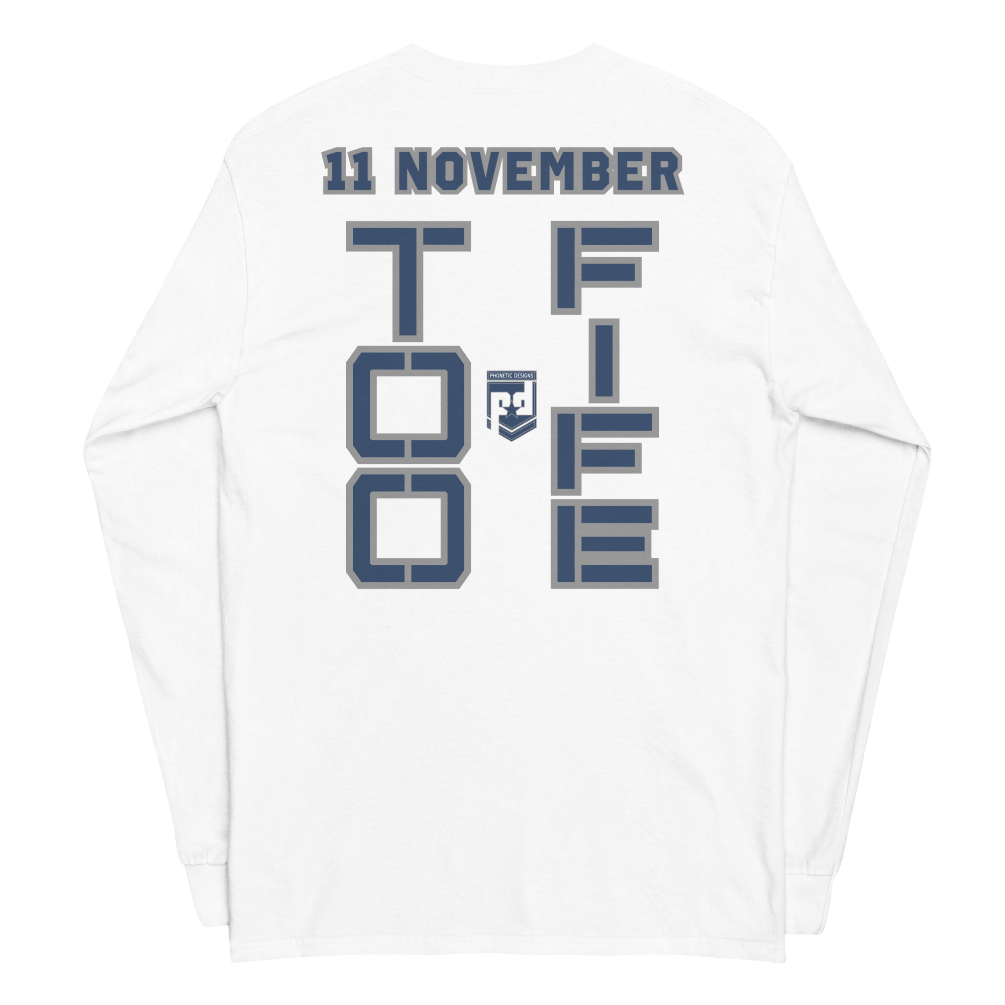 SPOUSE IS A VETERAN TOO FIFE Long Sleeve Shirt - Image 6