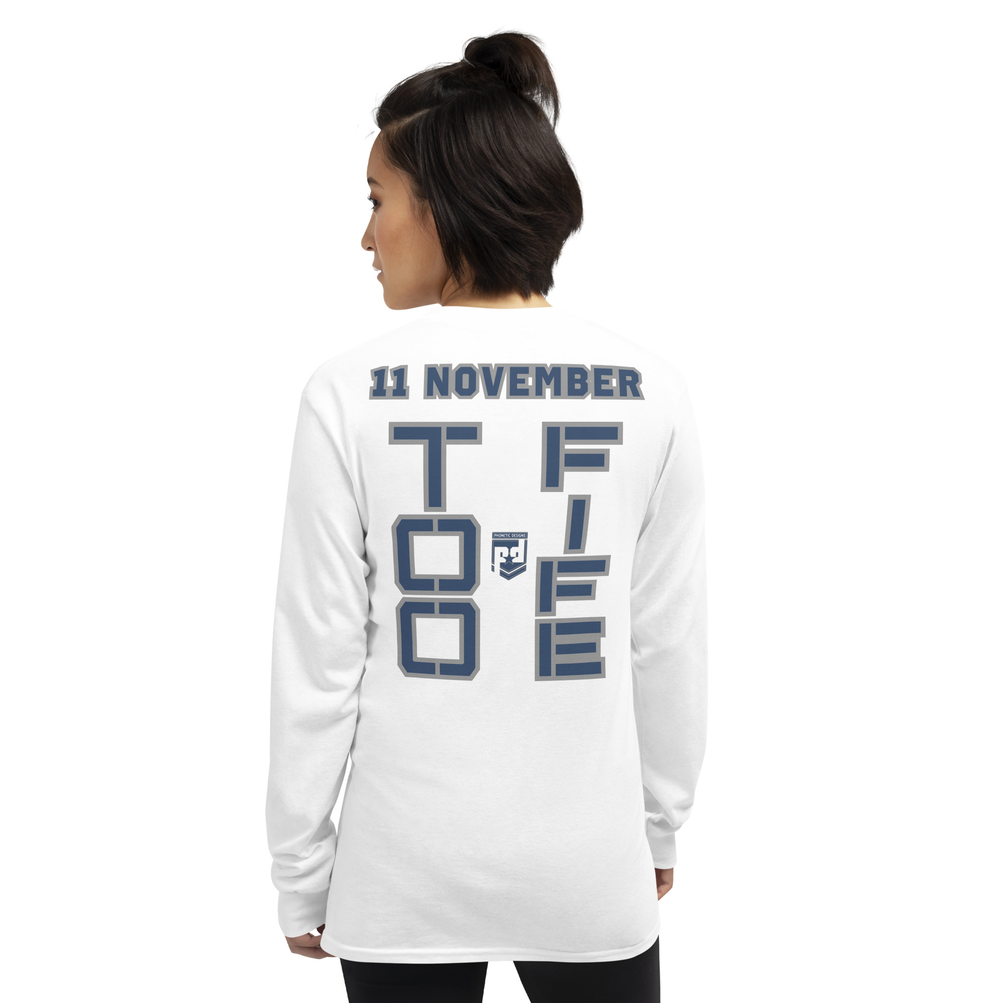 GRANDMA IS A VETERAN TOO FIFE Long Sleeve Shirt - Image 15