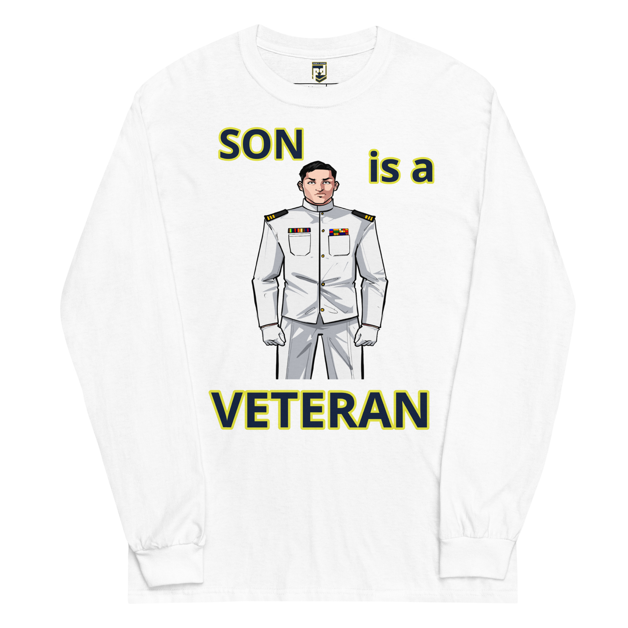 SON IS A VETERAN TOO FIFE Long Sleeve Shirt - Image 5