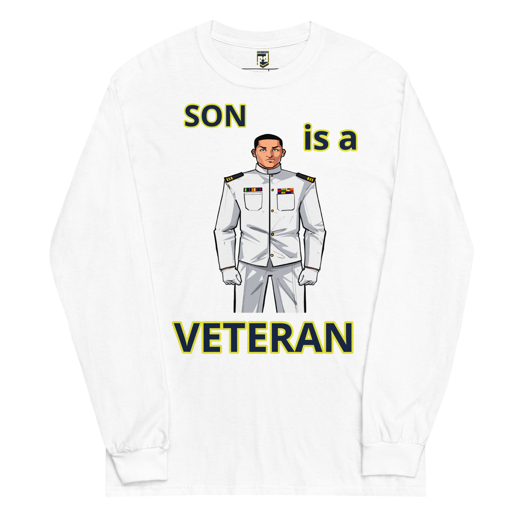 SON IS A VETERAN TOO FIFE Long Sleeve Shirt - Image 5
