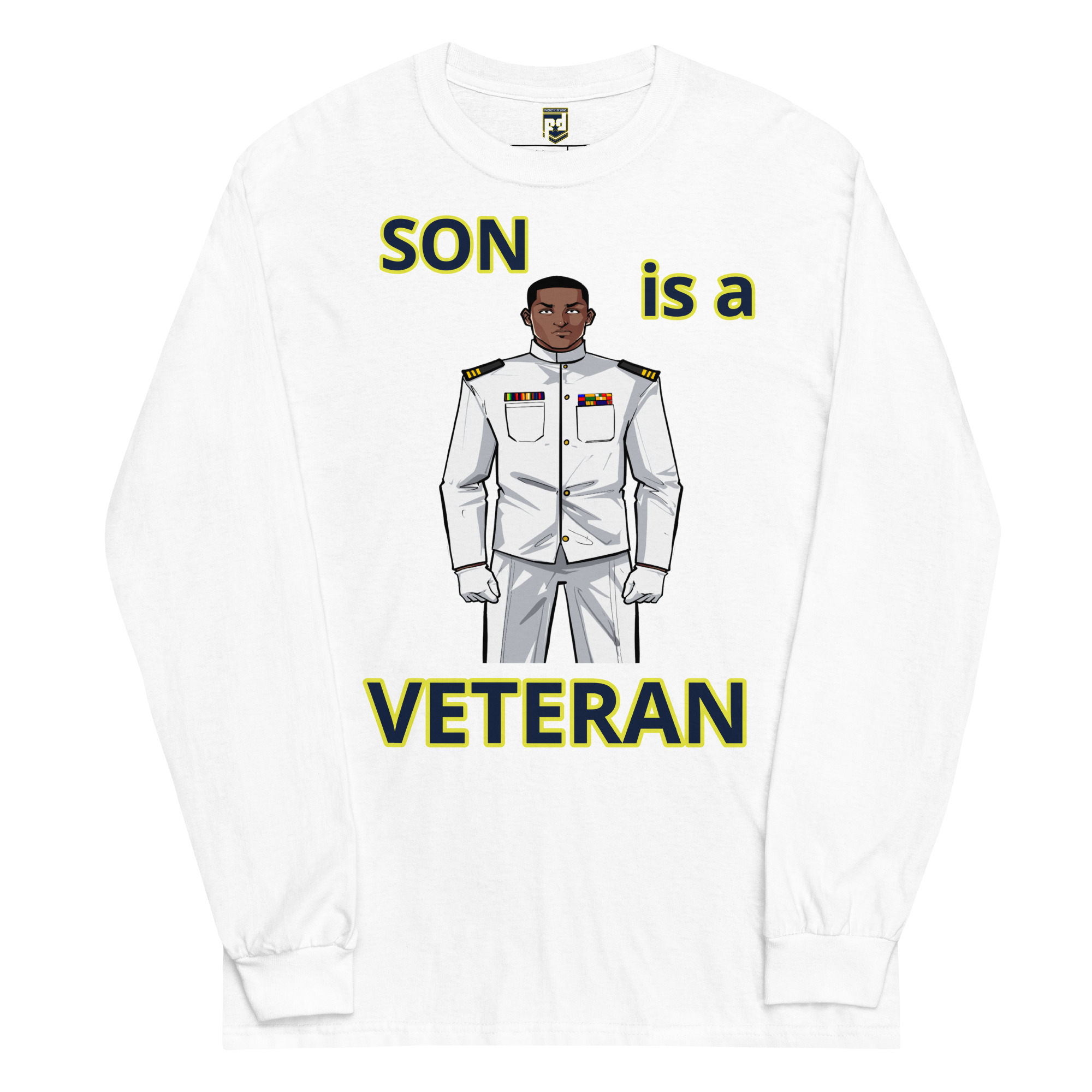 SON IS A VETERAN TOO FIFE Long Sleeve Shirt - Image 5