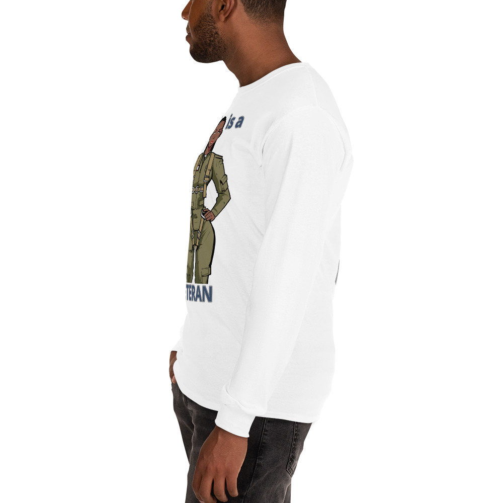GRANDMA IS A VETERAN TOO FIFE Long Sleeve Shirt - Image 15