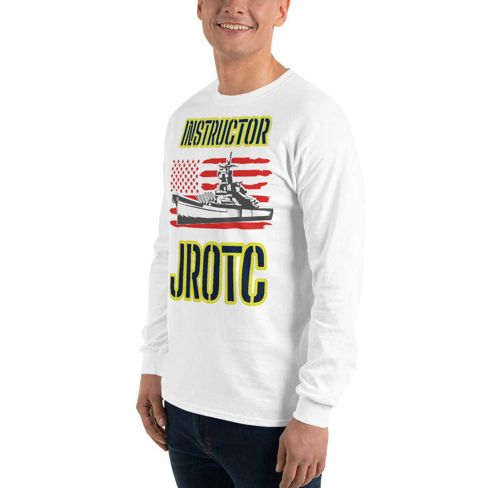 JROTC INTRUCTOR CLASS OF TOO SIKS Long Sleeve Shirt - Image 17