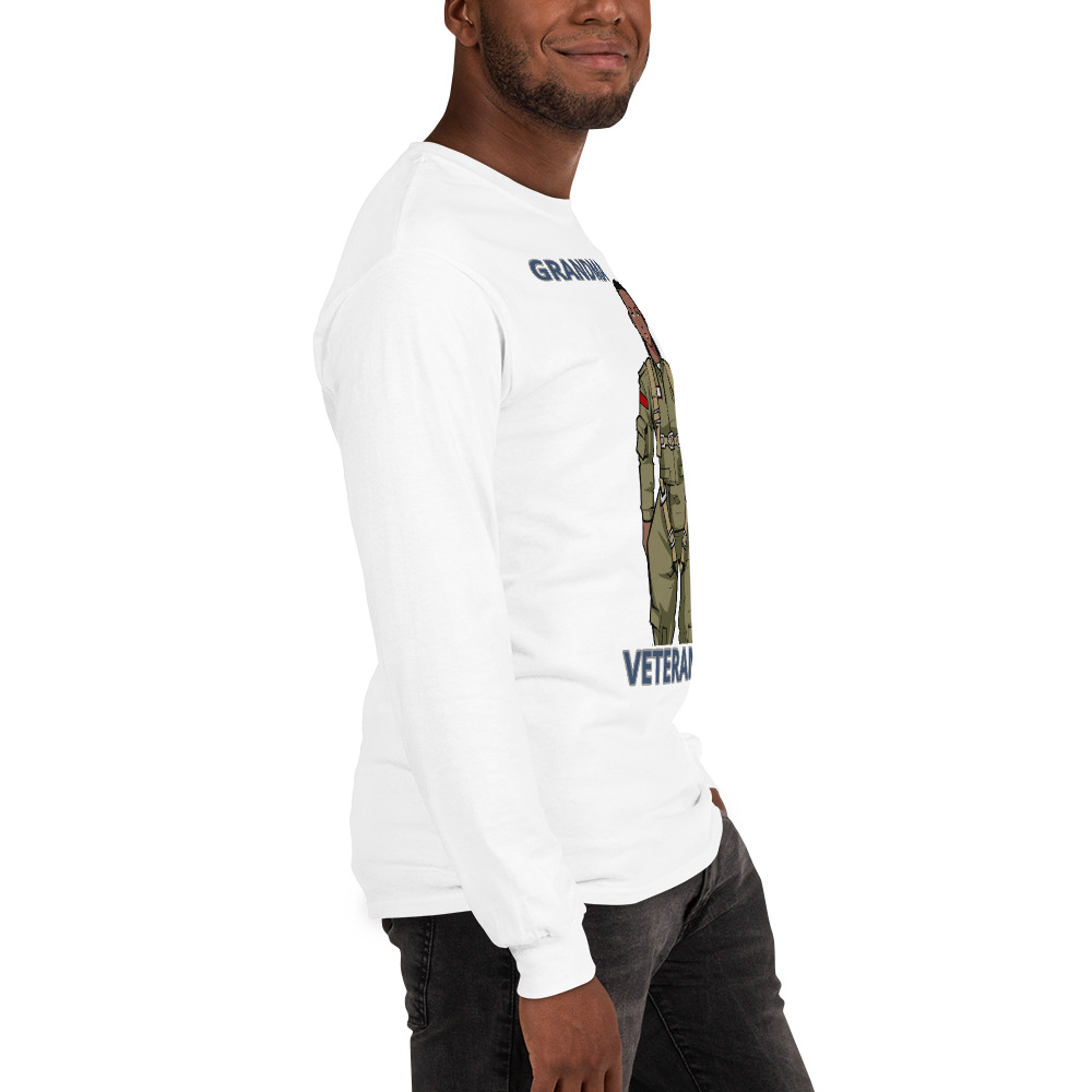 GRANDMA IS A VETERAN TOO FIFE Long Sleeve Shirt - Image 17