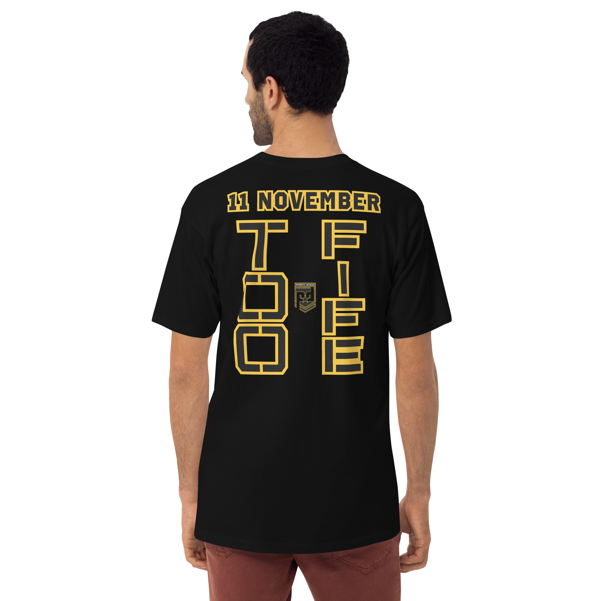 I SUPPORT VETERANS TOO FIFE Tee - Image 4