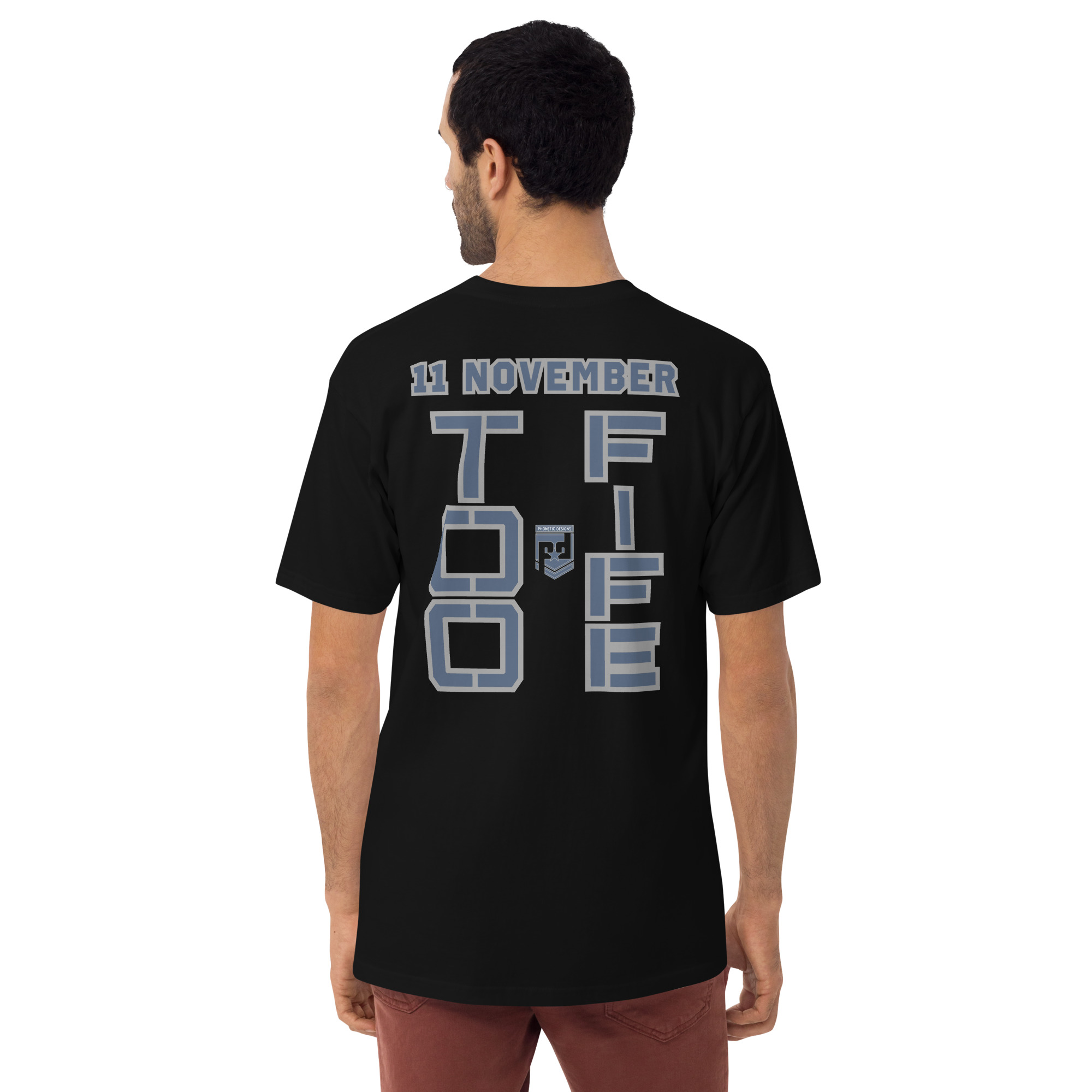 DAD IS A VETERAN TOO FIFE Tee - Image 4