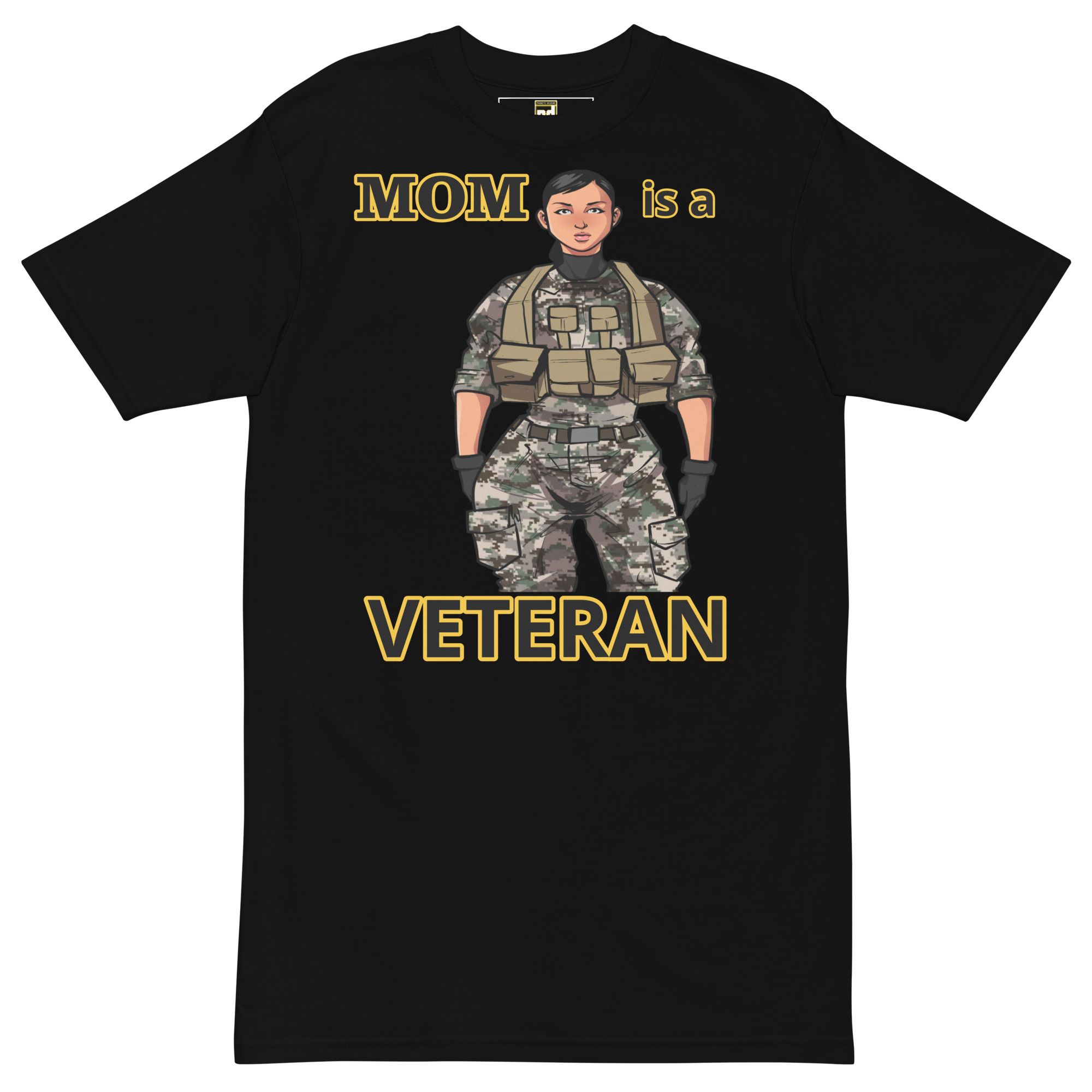 MOM IS A VETERAN TOO FIFE Tee
