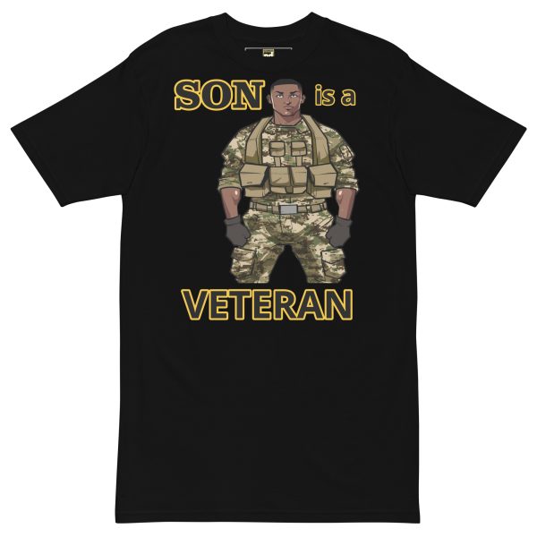 SON IS A VETERAN TOO FIFE Tee