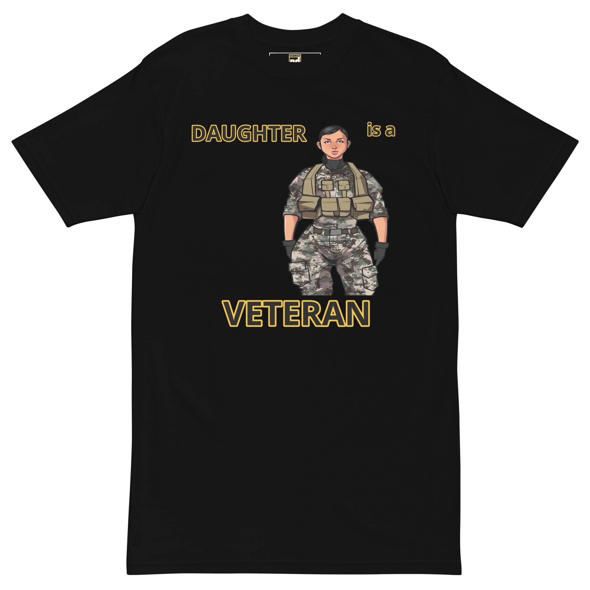 DAUGHTER IS A VETERAN TOO FIFE Tee