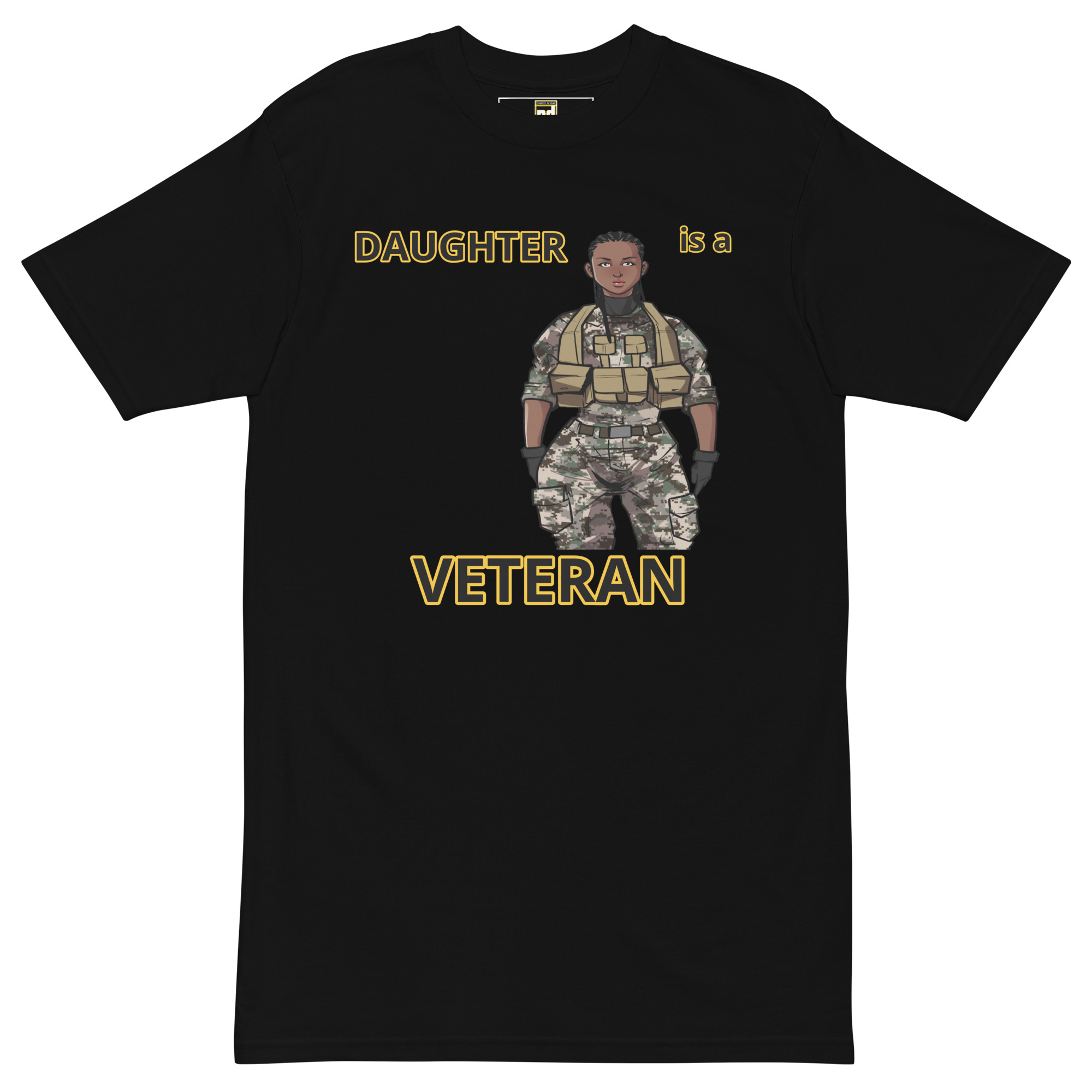 DAUGHTER IS A VETERAN TOO FIFE Tee