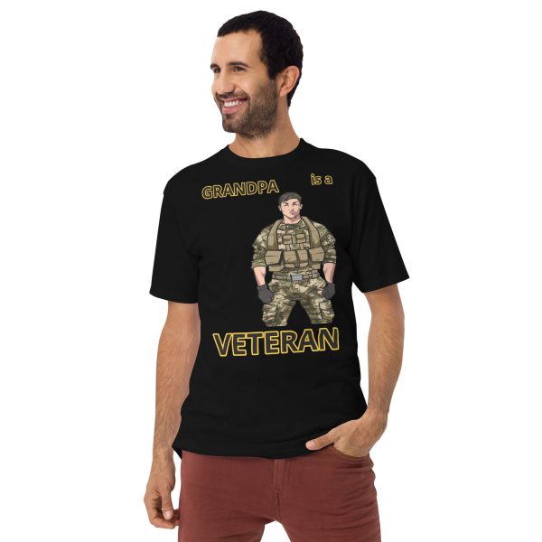 GRANDPA IS A VETERAN TOO FIFE Tee