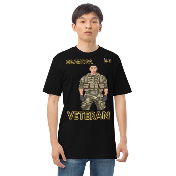 GRANDPA IS A VETERAN TOO FIFE Tee