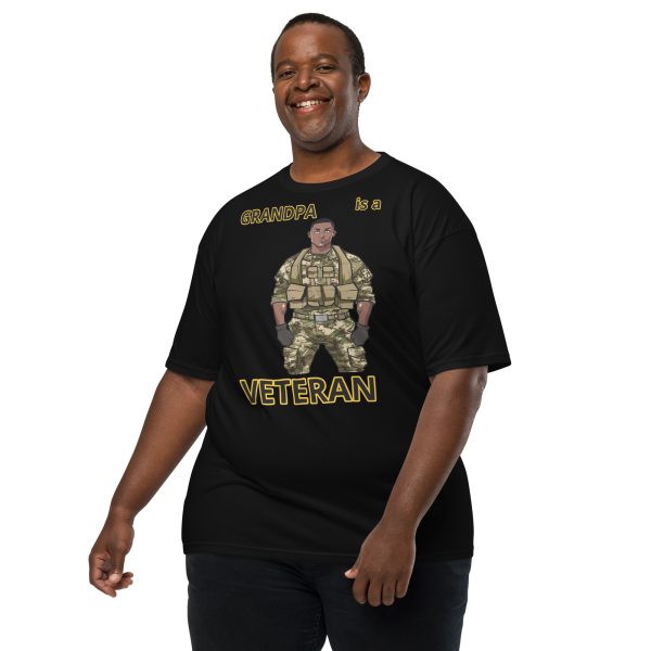 GRANDPA IS A VETERAN TOO FIFE Tee