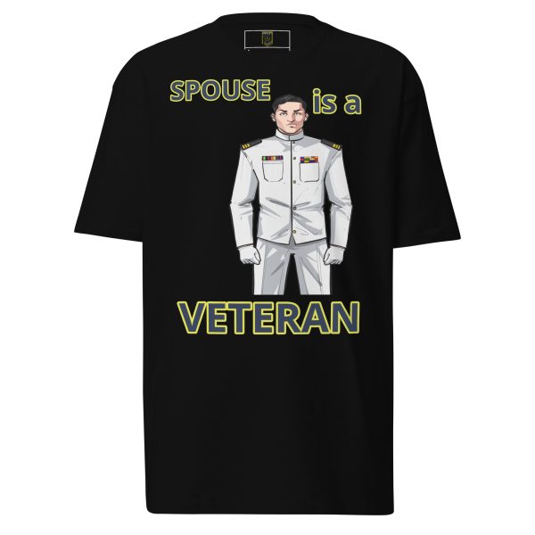 SPOUSE IS A VETERAN TOO FIFE Tee