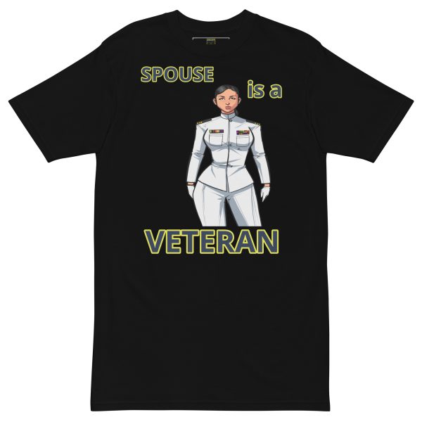 SPOUSE IS A VETERAN TOO FIFE Tee