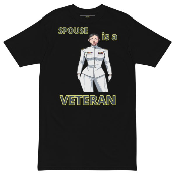 SPOUSE IS A VETERAN TOO FIFE Tee