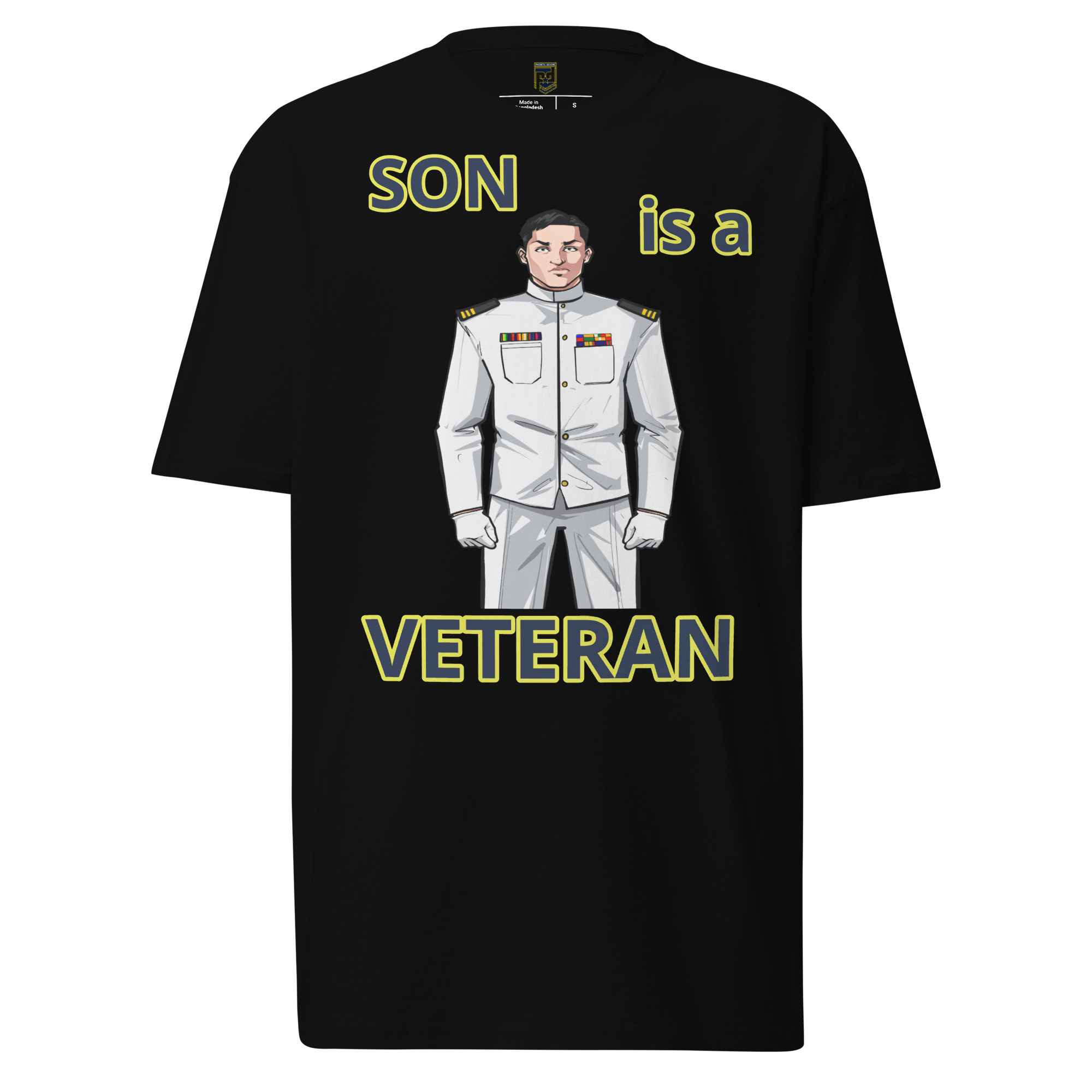 SON IS A VETERAN TOO FIFE Tee