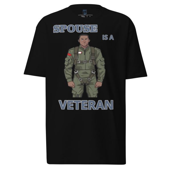 SPOUSE IS A VETERAN TOO FIFE Tee