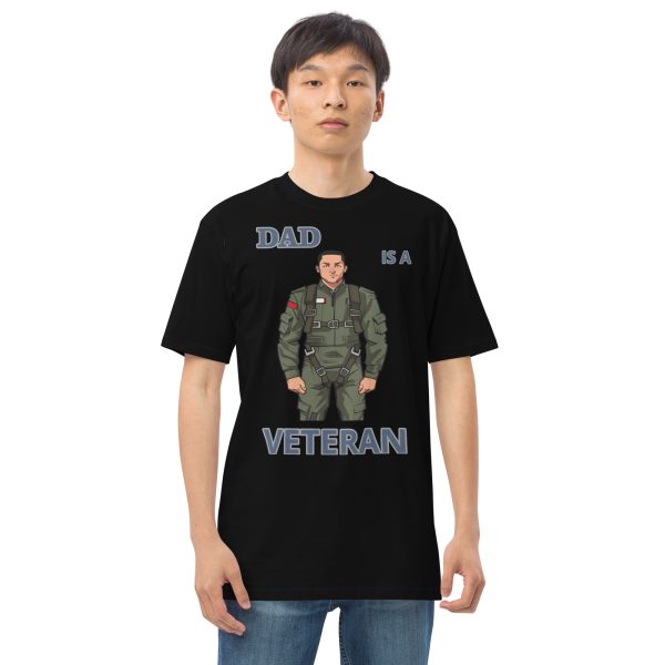 DAD IS A VETERAN TOO FIFE Tee