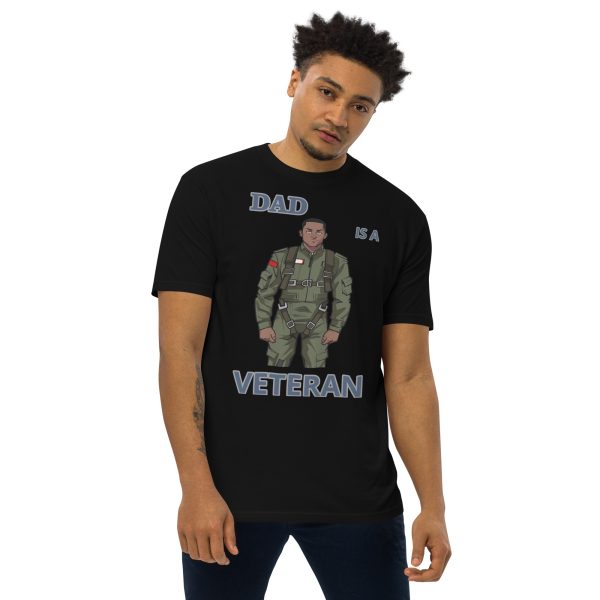 DAD IS A VETERAN TOO FIFE Tee