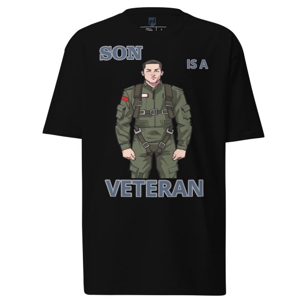 SON IS A VETERAN TOO FIFE Tee