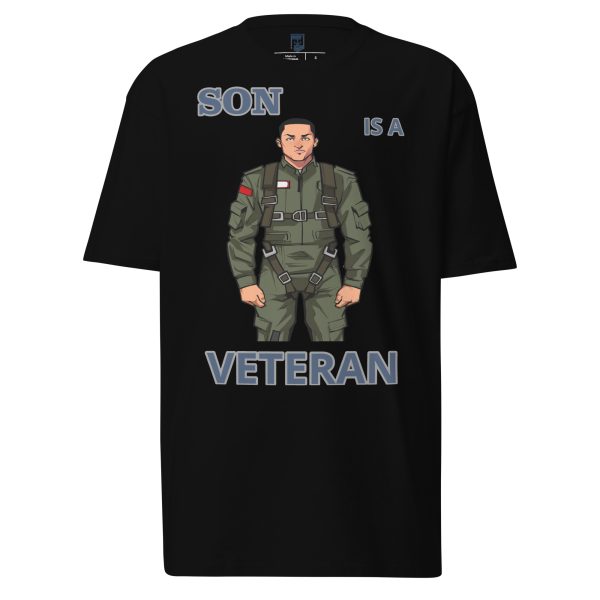 SON IS A VETERAN TOO FIFE Tee