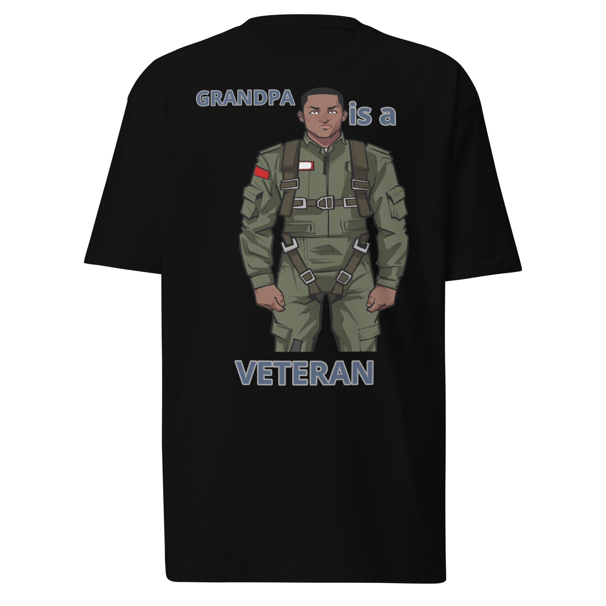GRANDPA IS A VETERAN TOO FIFE Tee