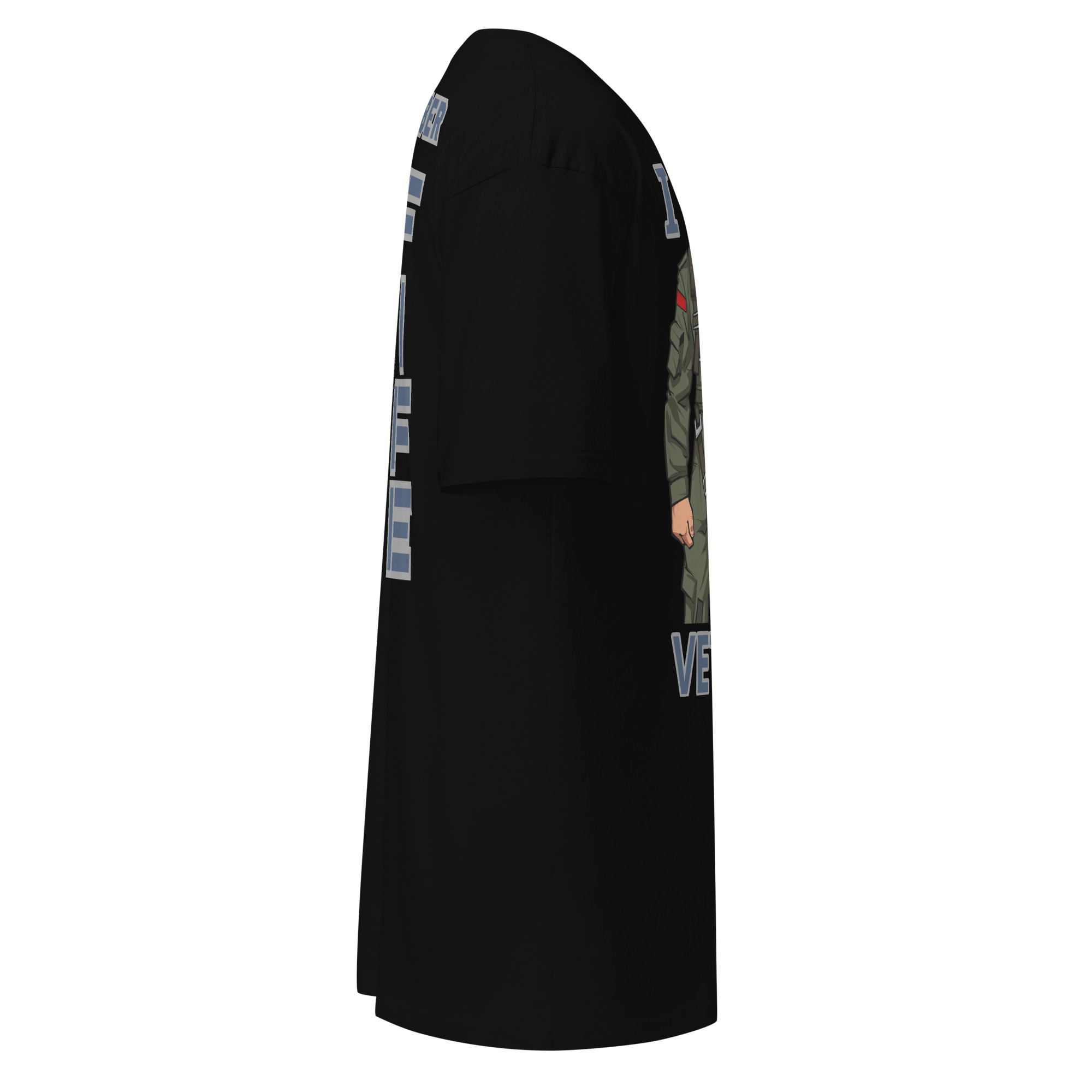 I AM A VETERAN TOO FIFE Tee - Image 3