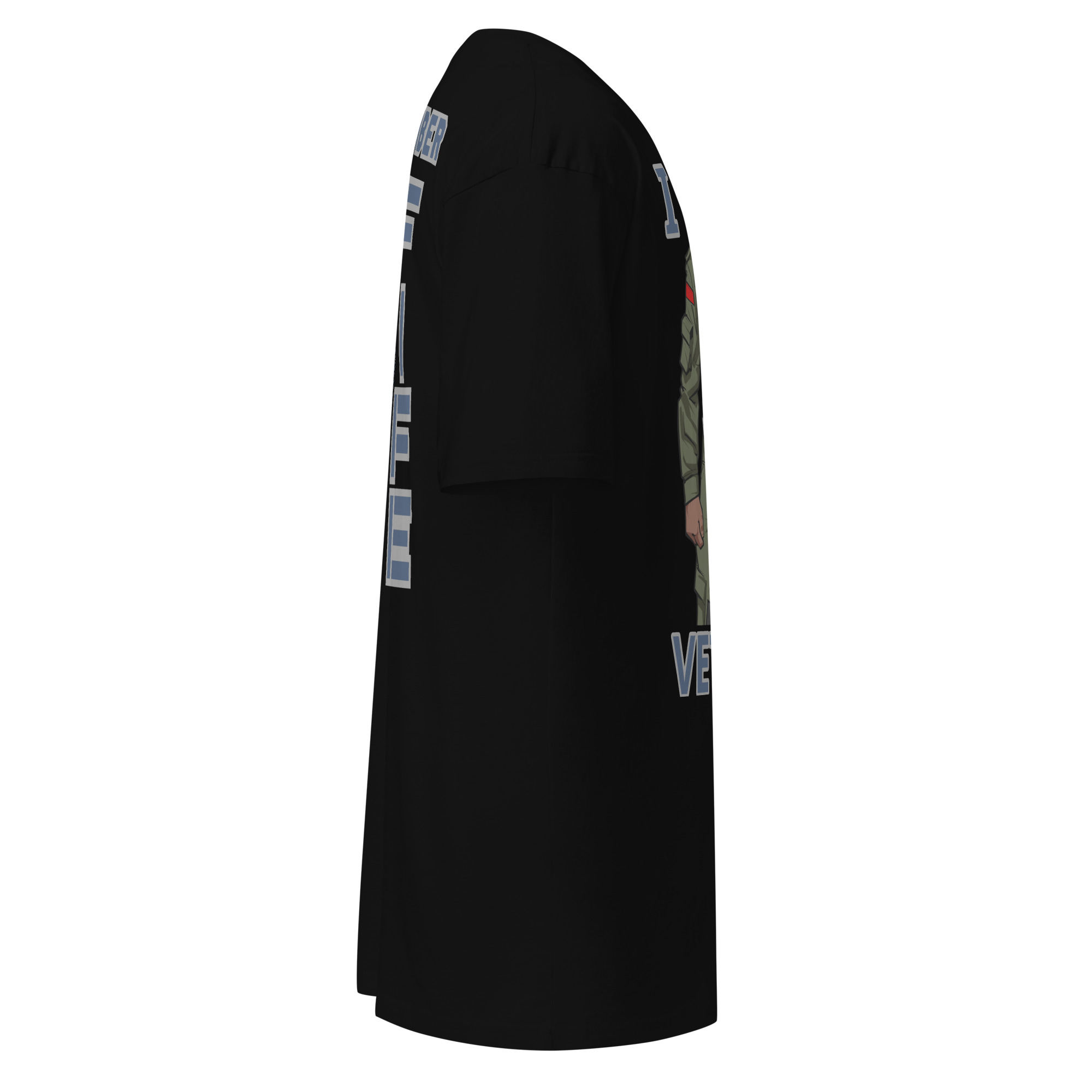 I AM A VETERAN TOO FIFE Tee - Image 3